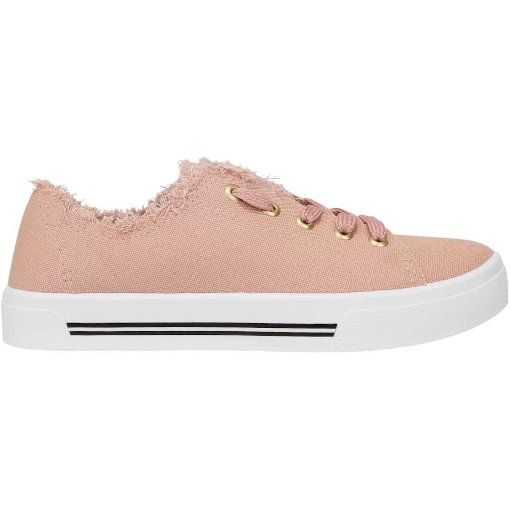 Tenis Casual Flatform Desfiado Moleca  Feminino