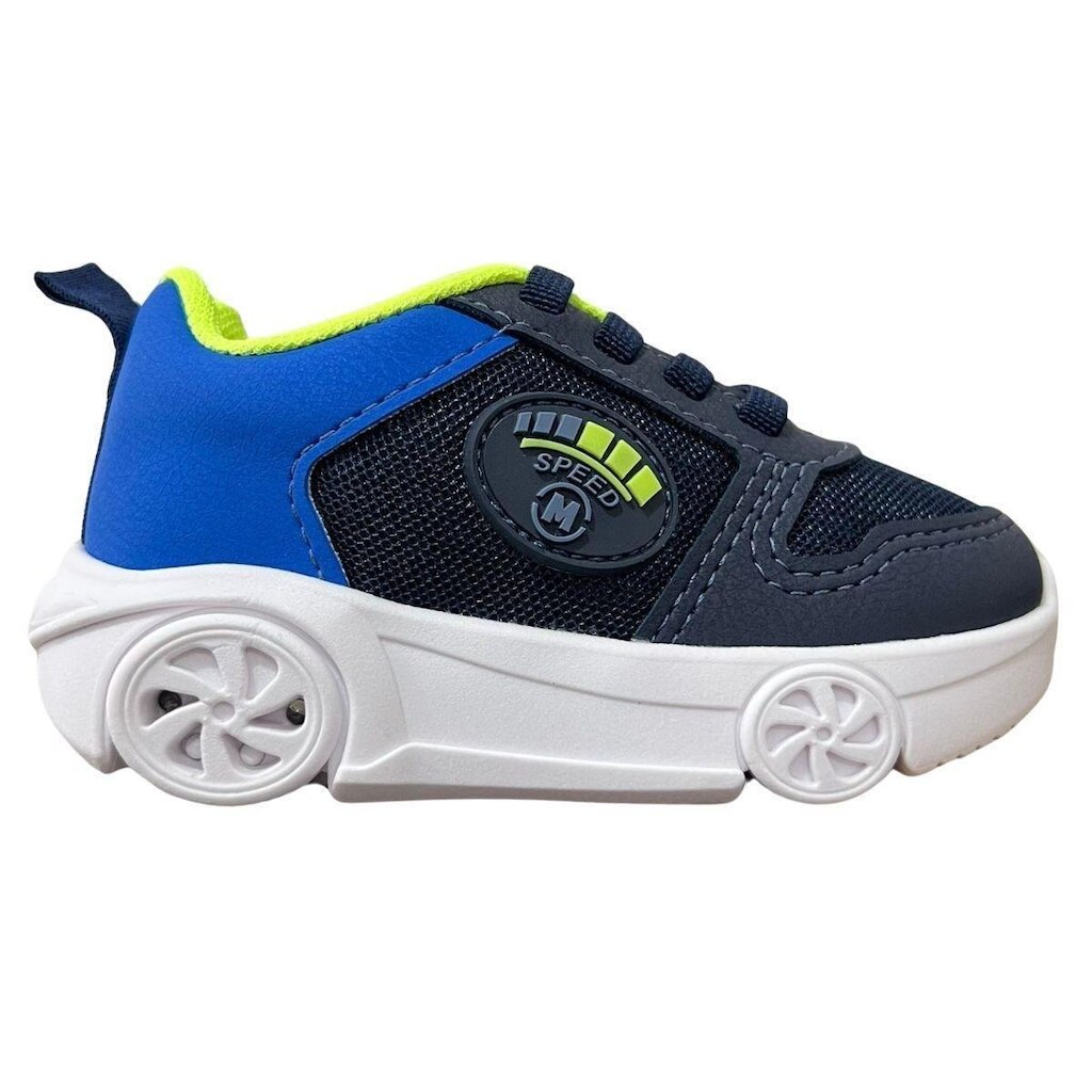 Tênis Casual Infantil Menino Molekinho 2632.211 Led  Marinho
