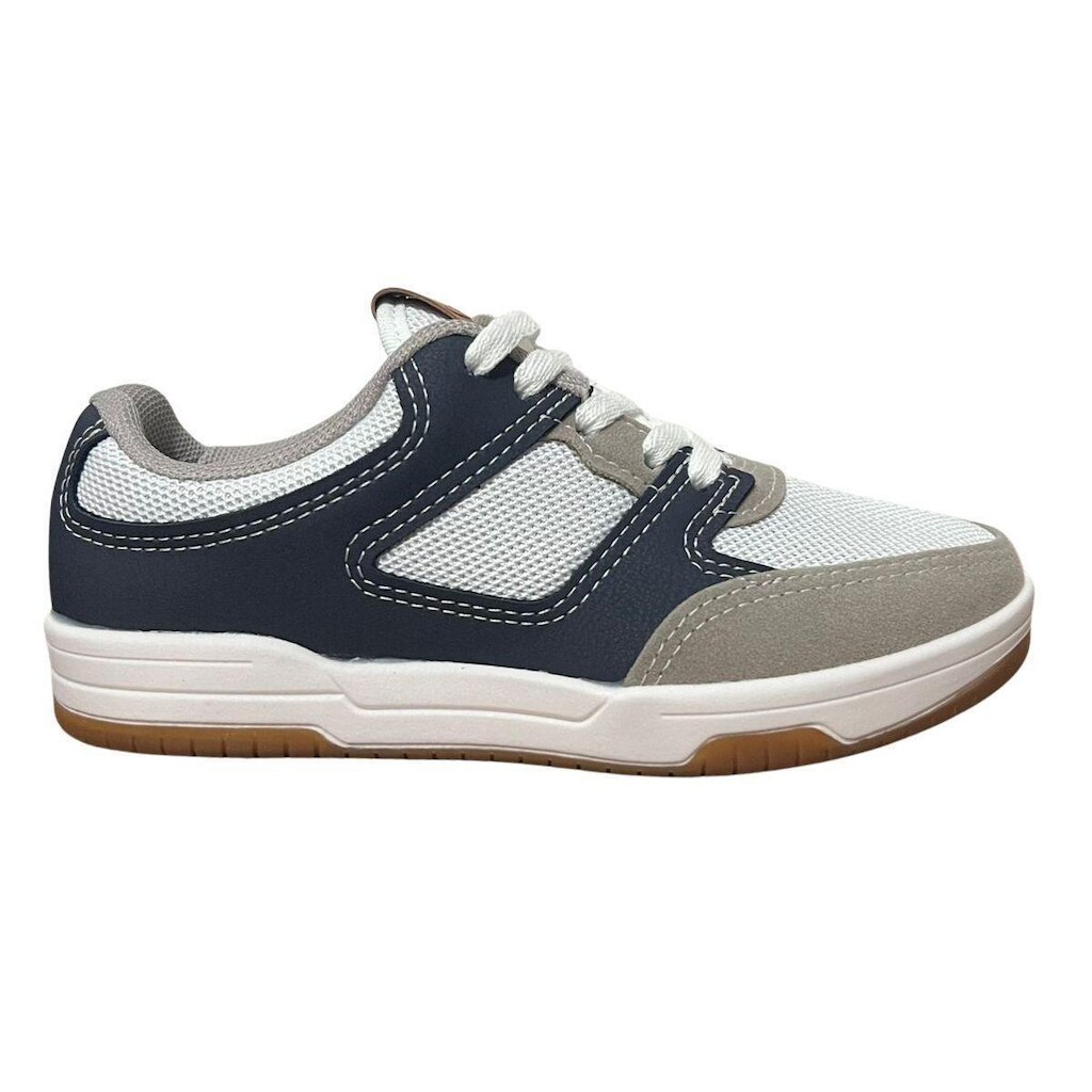 Tênis Casual Infantil Menino Molekinho 2852.117 Branco