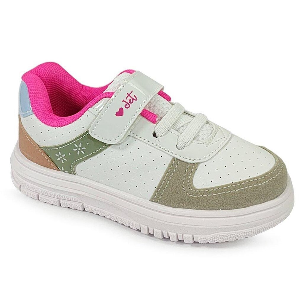 Tênis Casual Jet Kids Calce Fácil Meninas Infantil