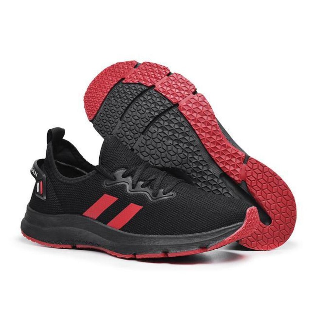 Tênis Casual Leve Com Palmilha Anatômica Confortável Movement Black