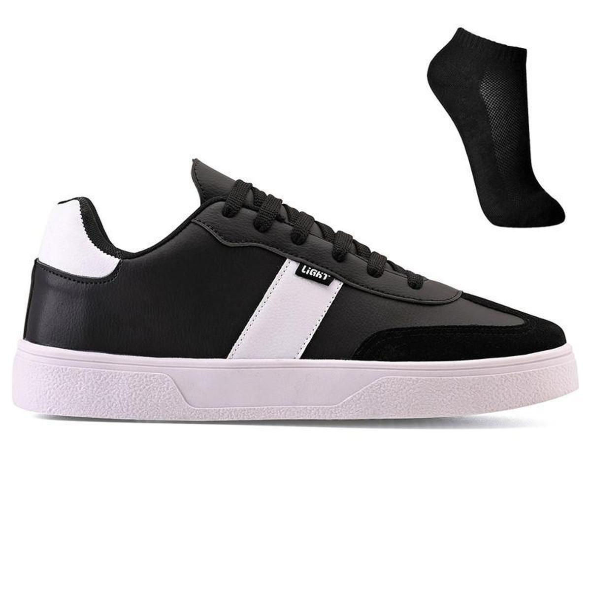 Tenis Casual Masculino Adulto Basico Original + Meia