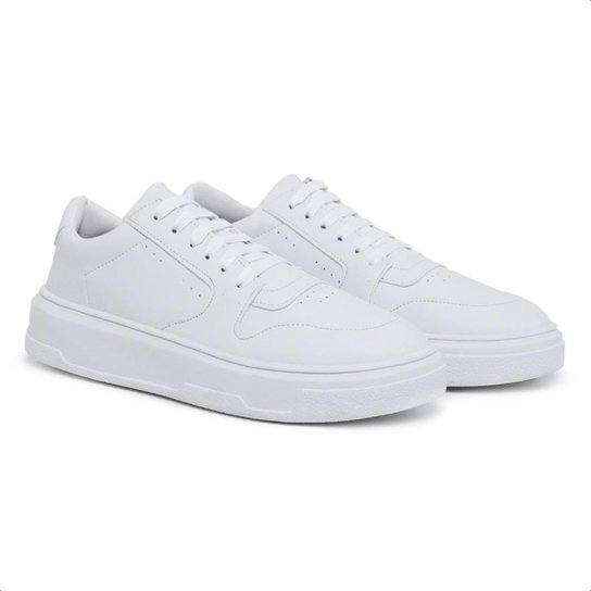 Tênis Casual Masculino Cadarço Sola Antiderrapante