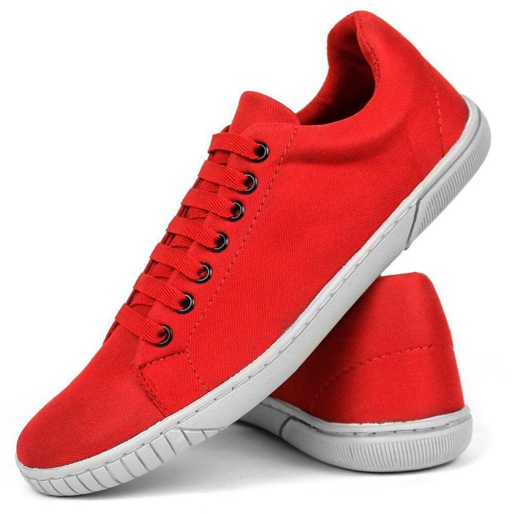 Tênis Casual Masculino Com Cadarço