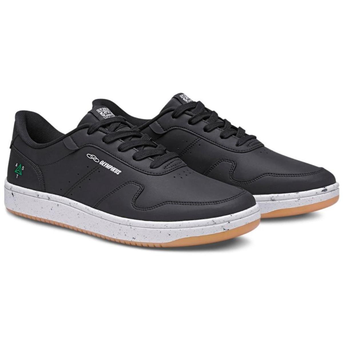 TENIS CASUAL MASCULINO OLYMPIKUS URBANO AST PRETO Menor preço em TENIS CASUAL MASCULINO OLYMPIKUS URBANO AST PRETO