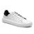 Tênis Casual Masculino Sola Reta Cadarço Liso Conforto Macio - Branco