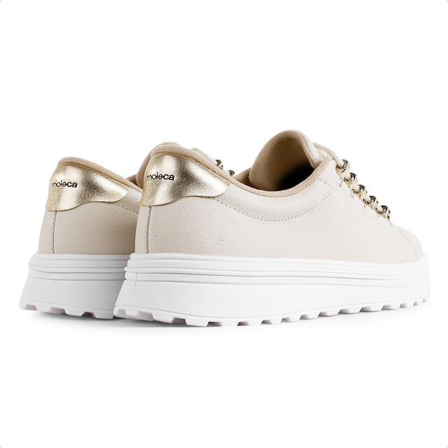Tênis Casual Moleca Cadarço Ilhós Feminino