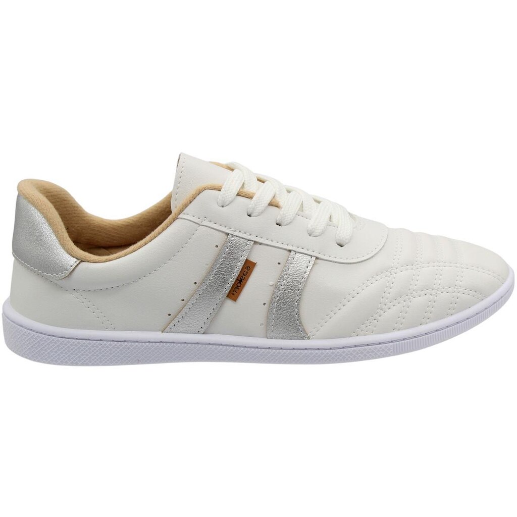 Tênis Casual Moleca Listras Acolchoado Napa Viena Feminino
