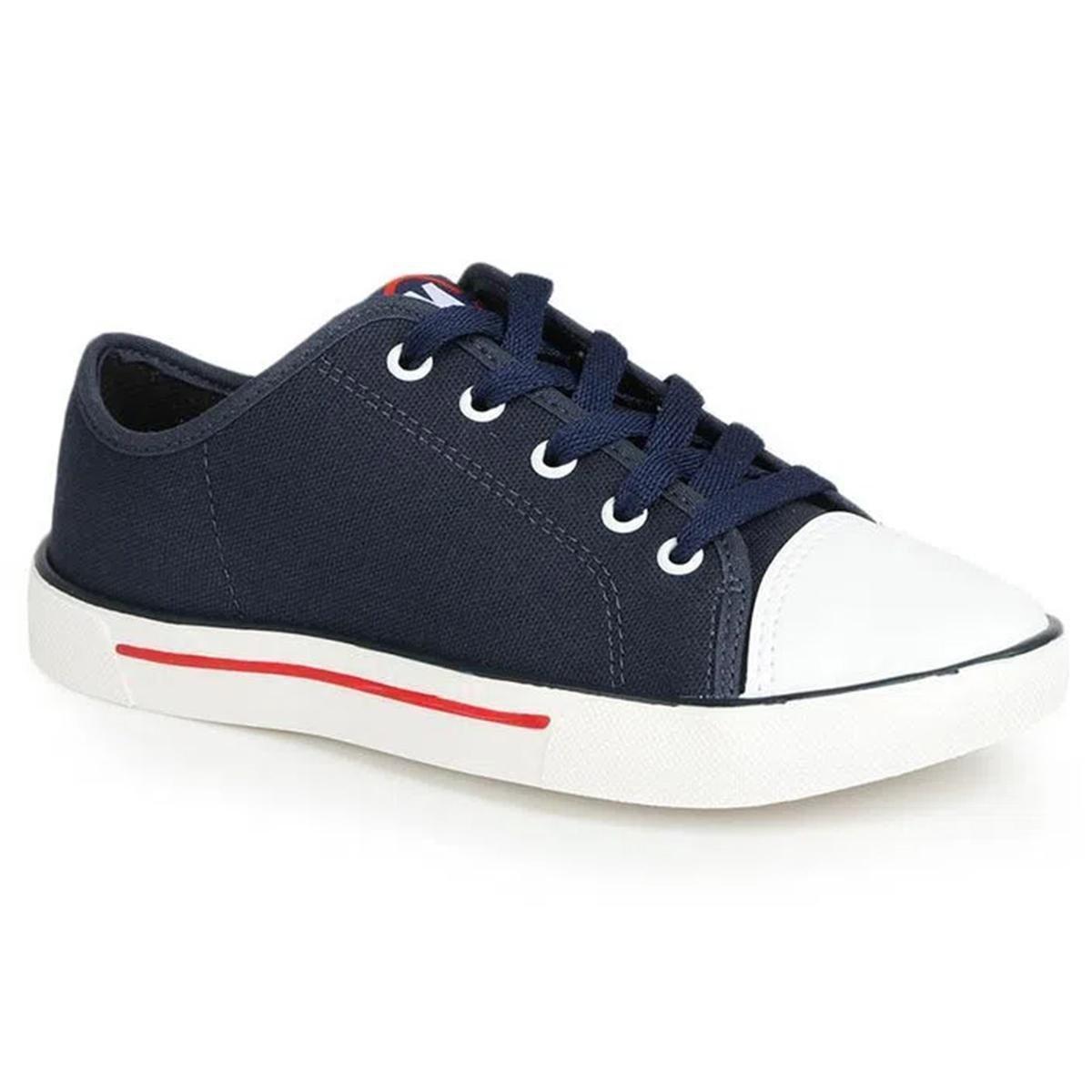 Tênis Casual Molekinho Infantil Masculino 280163620538 Marinho/Branco 35 -  Marinho+Branco | Netshoes