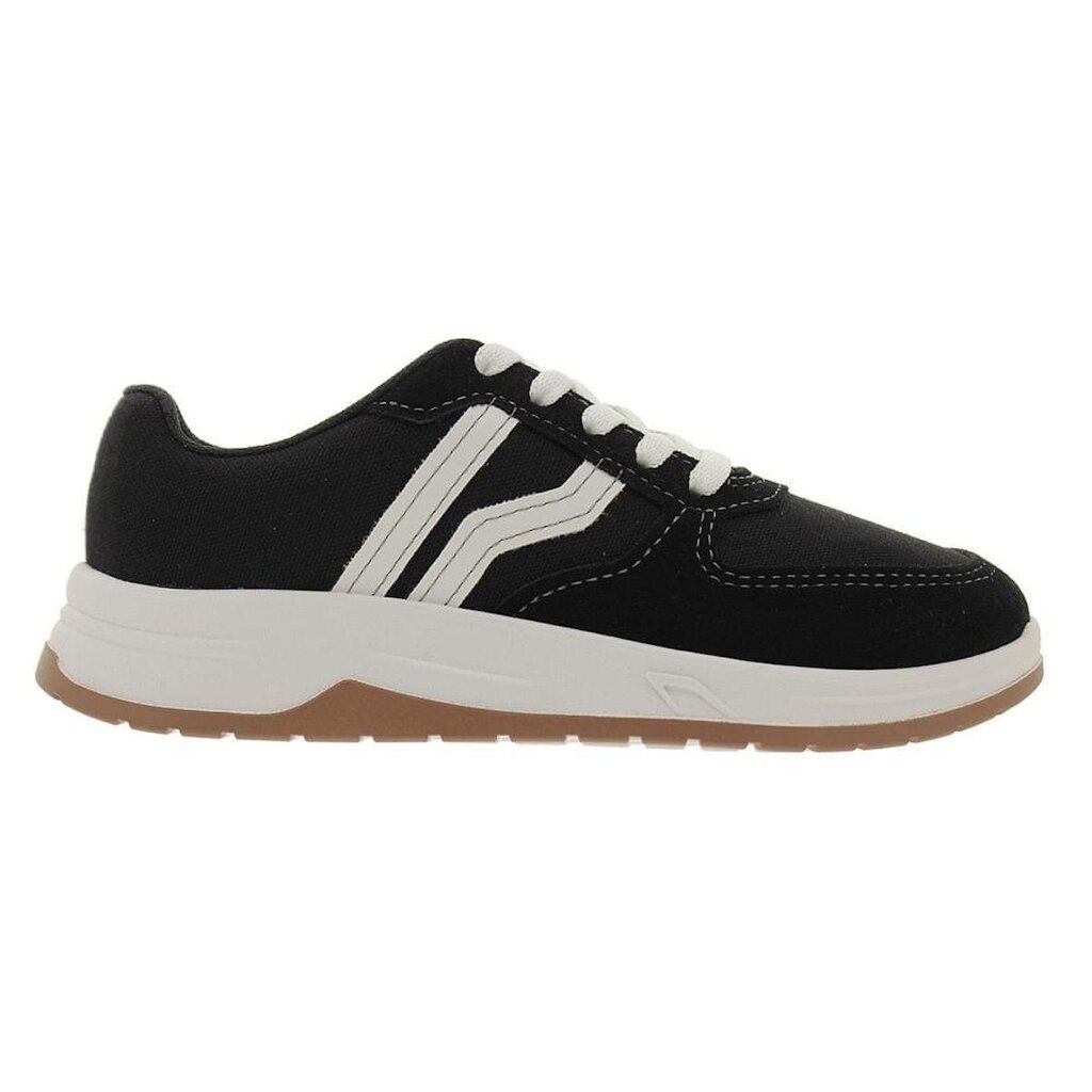 Tênis Casual Molekinho Preto e Branco Juvenil Masculino MOLEKINHO