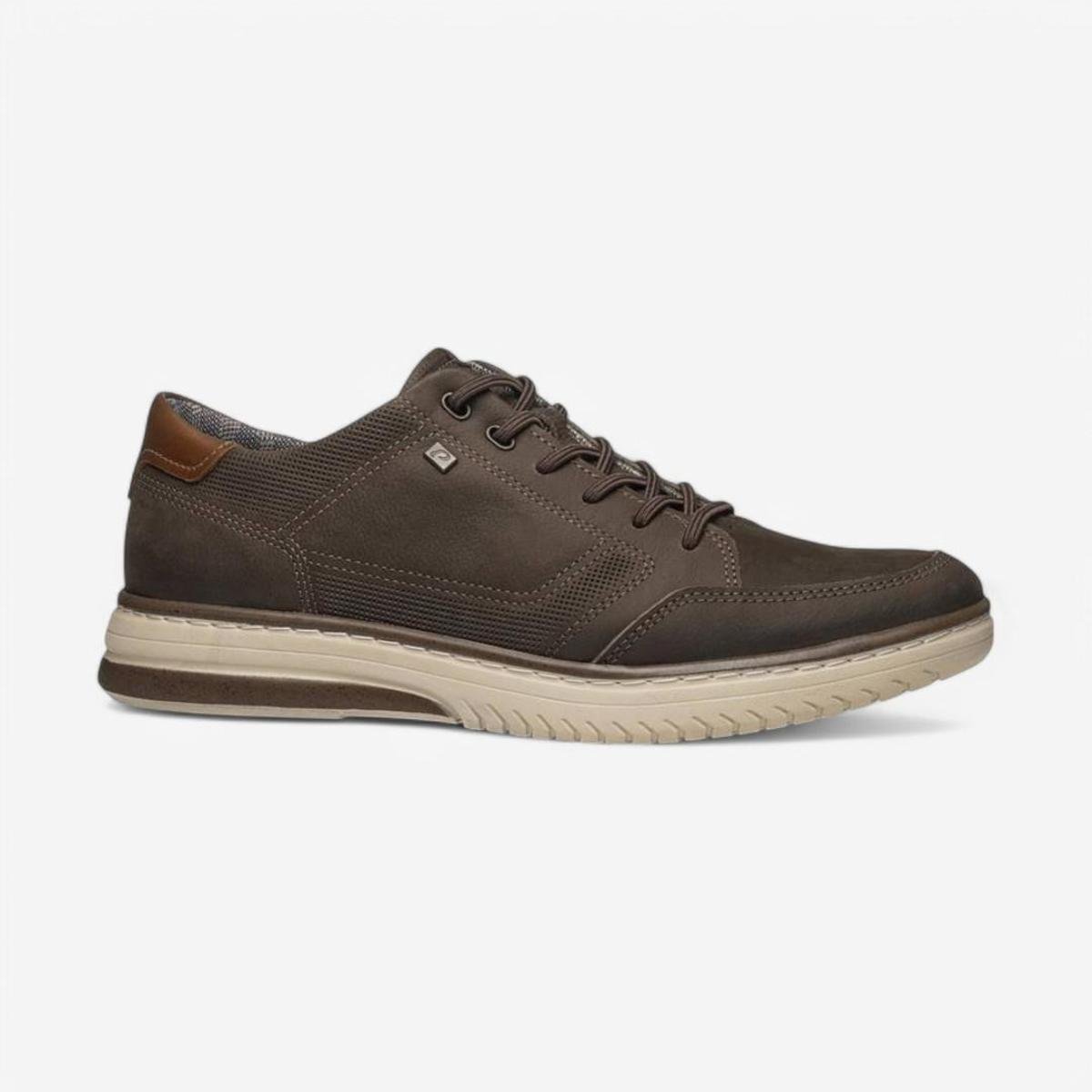 Tênis Casual Pegada Masculino em Couro Menor preço em Tênis Casual Pegada Masculino em Couro