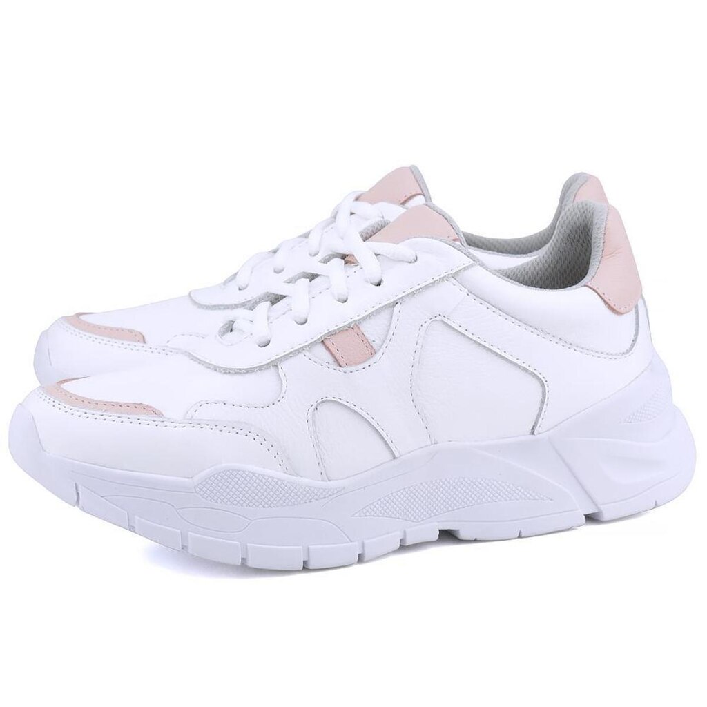 Tênis Casual Plataforma em Couro Mr. Gutt Branco