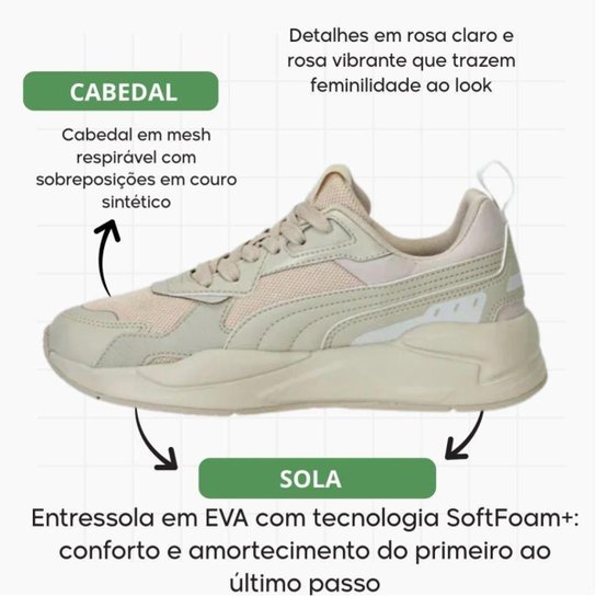 Tênis Casual Puma X-ray 3 Bdp Masculino