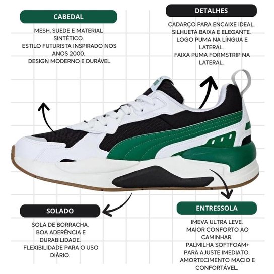 Tênis Casual Puma X-ray Game Bdp Masculino
