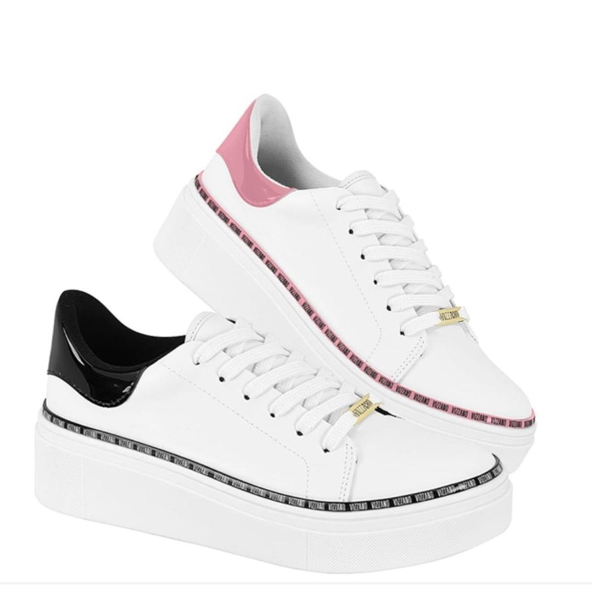 Vizzano Plataforma Tenis Sneaker Feminino Vizzano Sola Alta Tenis