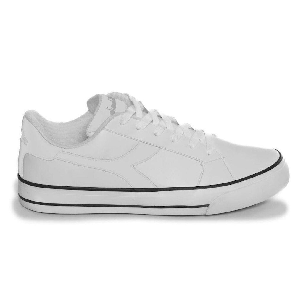 Tenis Casual Unissex Diadora Modena Branco e Branco