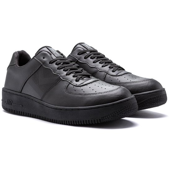 Tênis Casual Venetto Burke Air Force Masculino Confortável - Preto Menor preço em Tênis Casual Venetto Burke Air Force Masculino Confortável - Preto