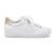 TENIS CASUAL VIA MARTE 020-001-01 - Branco+dourado