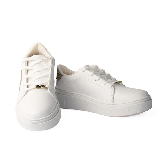 Shoe Tênis Vizzano Casual Branco Shoe Tênis Branco Vizzano 2018