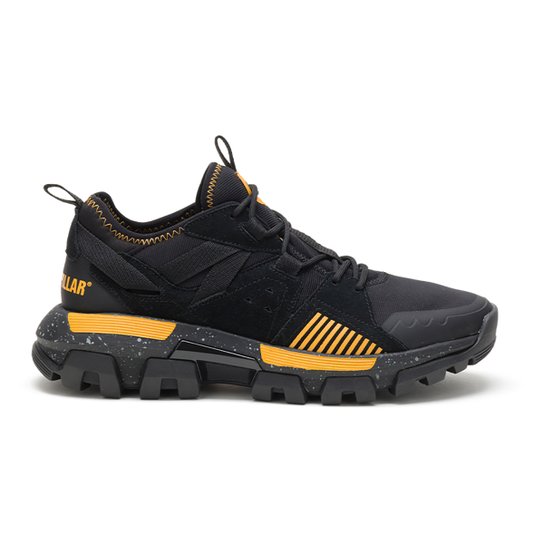 Tênis Caterpillar Raider Sport Masculino - Preto+Amarelo Menor preço em Tênis Caterpillar Raider Sport Masculino - Preto+Amarelo