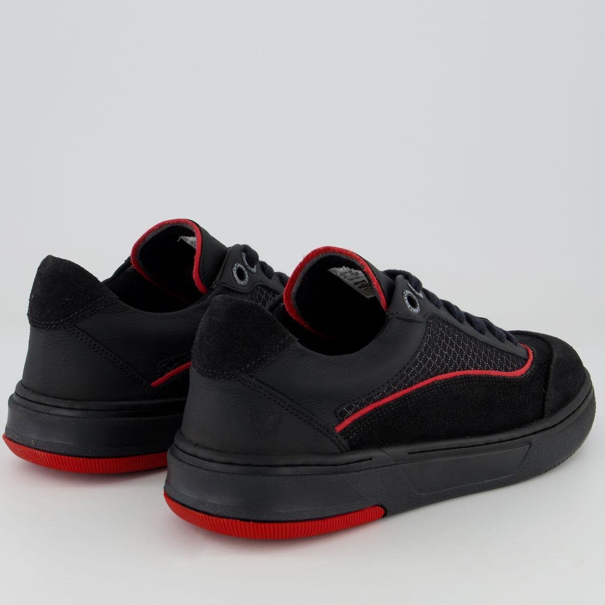 Tênis Cavalera Color Line Preto e Vermelho Preto Netshoes