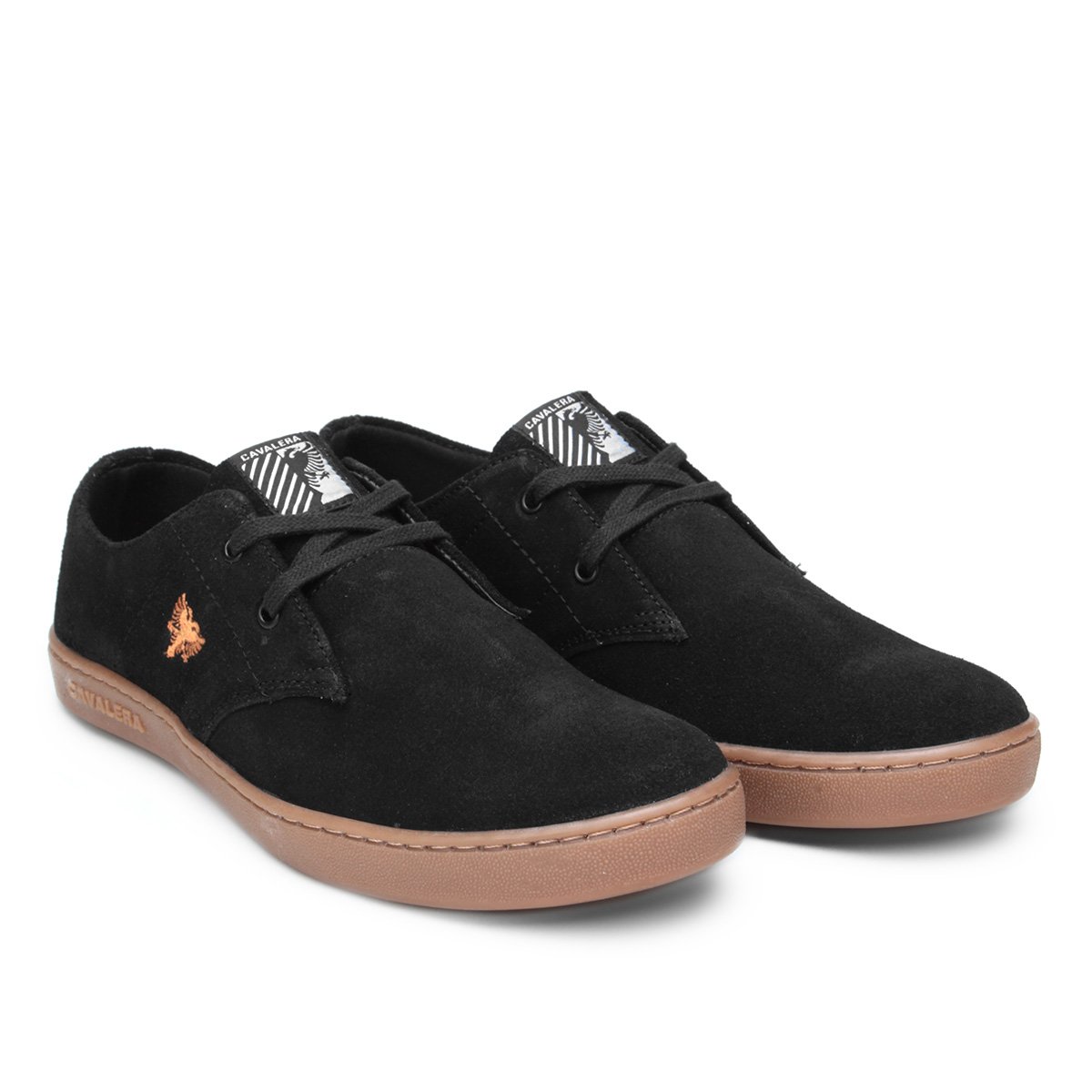 Tênis Cavalera Leoncio Camurça Masculino - Preto | Netshoes