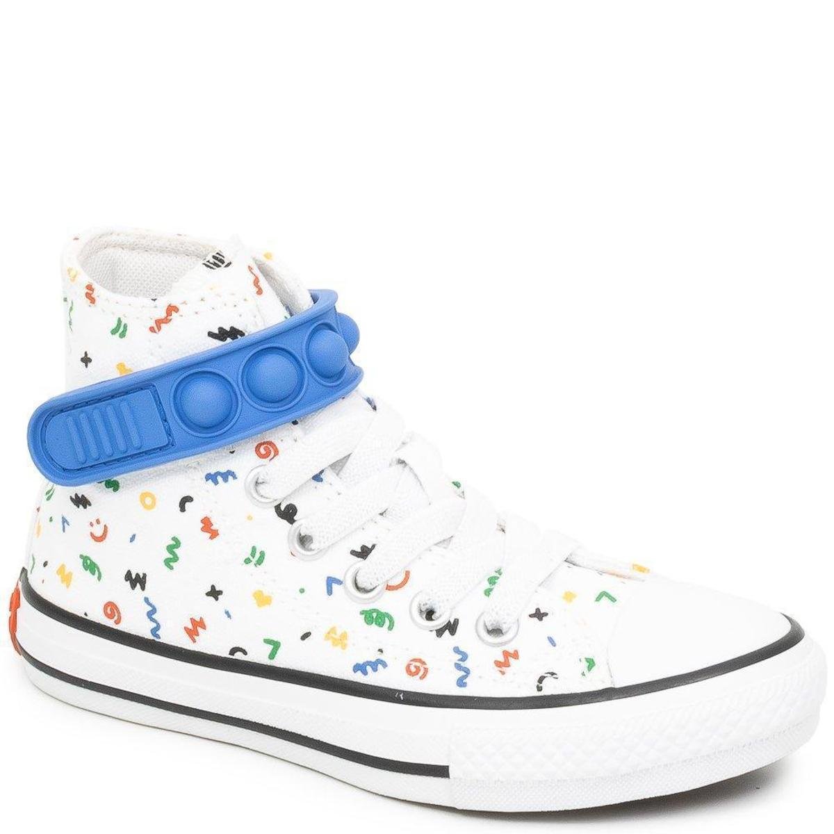 Tênis Chuck Taylor All Star Bubbles Cano Alto Converse Ck1158