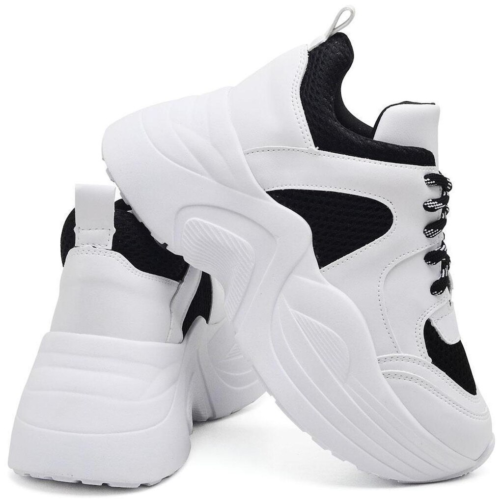Tênis Chunky Feminino Macio Estilo Versátil