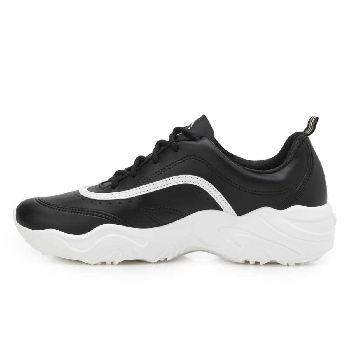 Tênis Feminino Chunky Recorte Moleca | Marisa