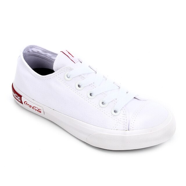 Tênis Coca-Cola Basket Blend Canvas - Branco é ruim? Tênis Coca-Cola Basket Blend Canvas - Branco é boa?