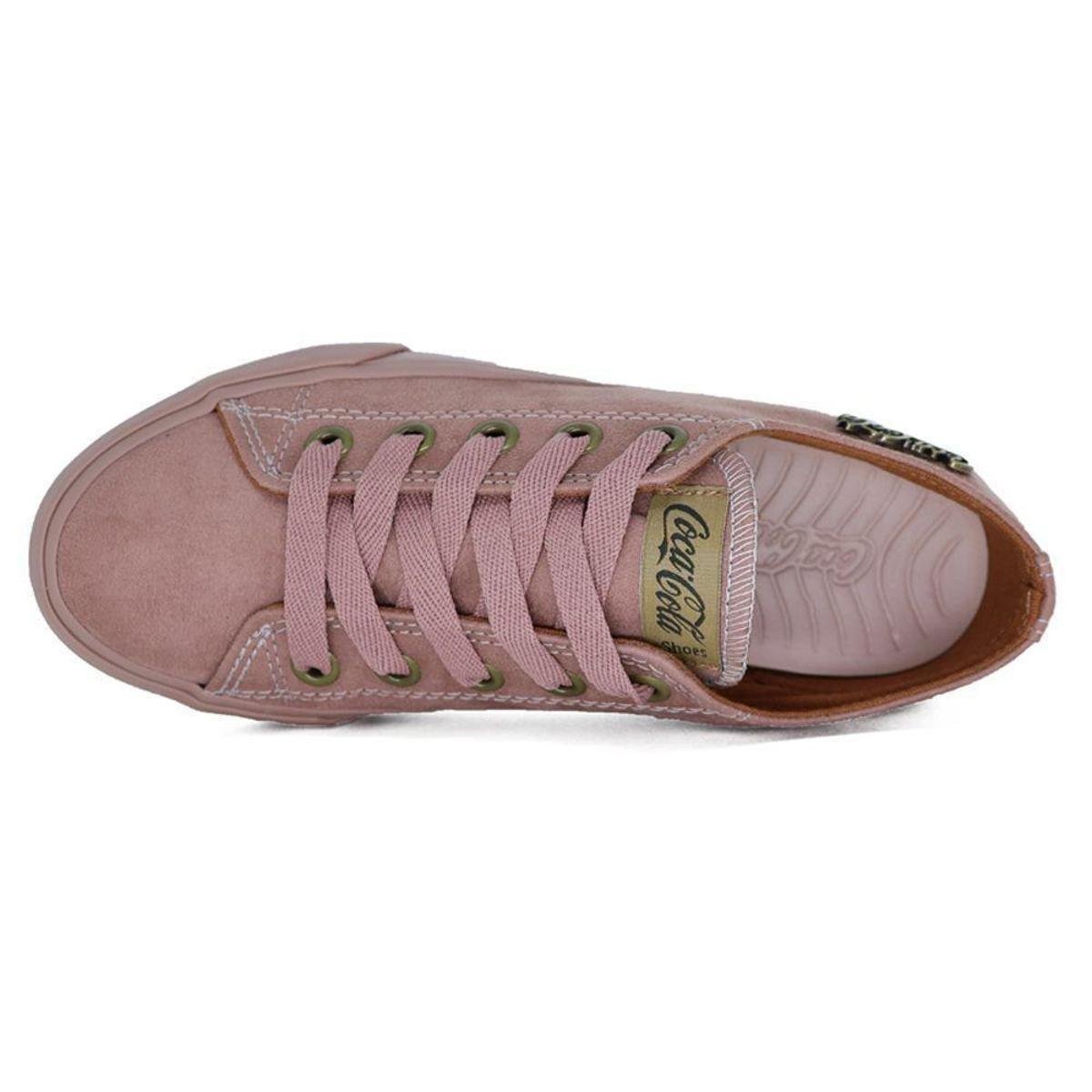 tenis coca cola basket suede low
