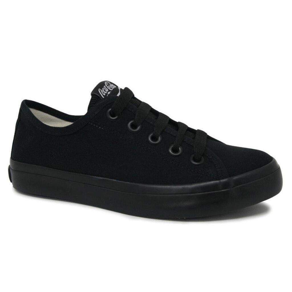 Tênis Coca-Cola Canvas All Black CC2349