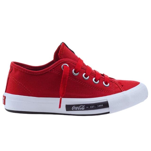 TÊNIS COCA COLA CASUAL CC1947 - Vermelho | Netshoes