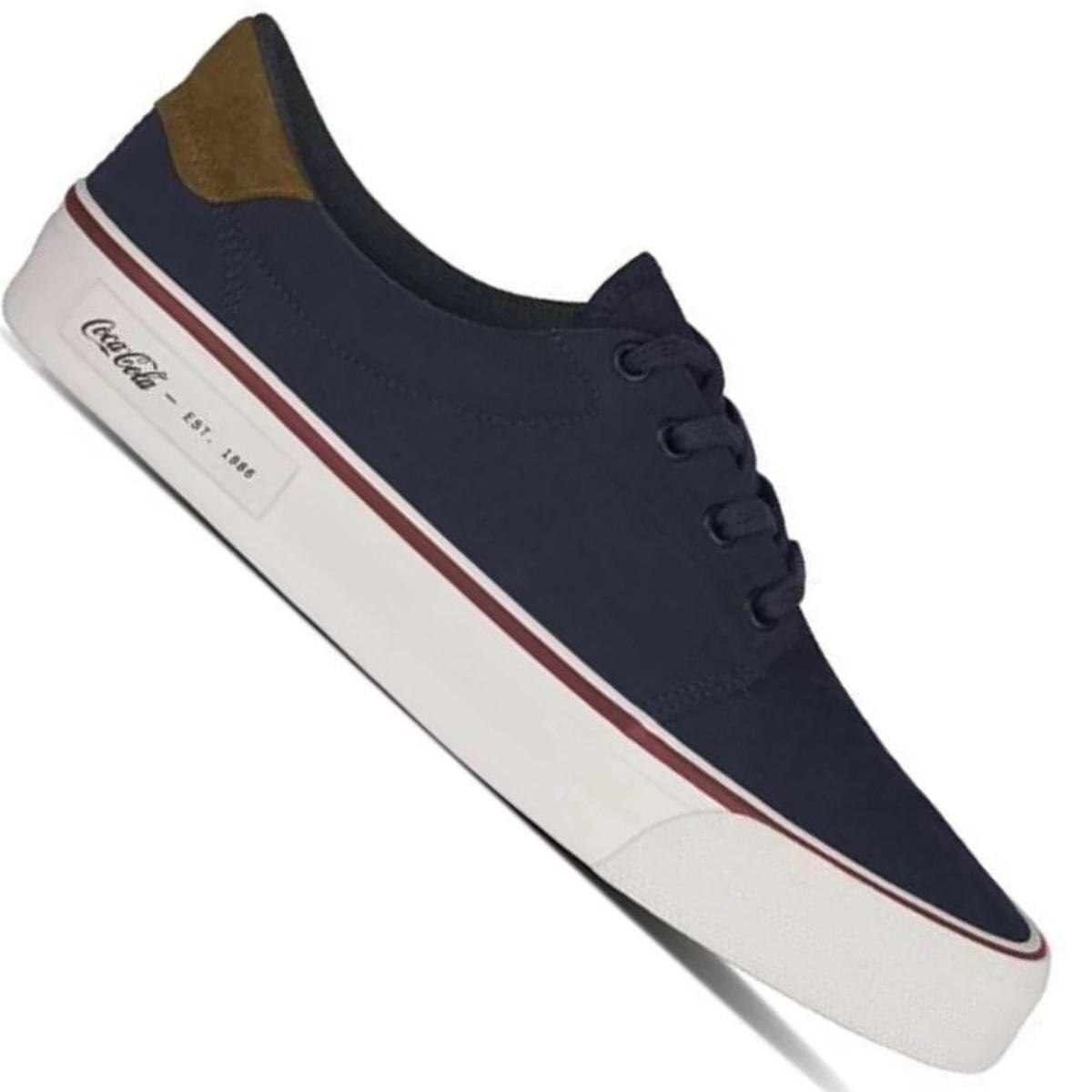 Tenis Coca Cola City Cc2074 Masculino - Marinho | Netshoes