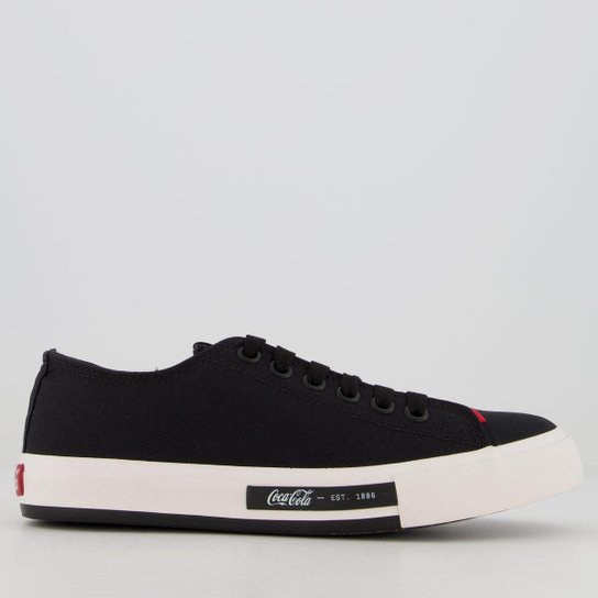 Tênis Coca Cola Daytona Feminino Preto - Preto é ruim? Tênis Coca Cola Daytona Feminino Preto - Preto é boa?