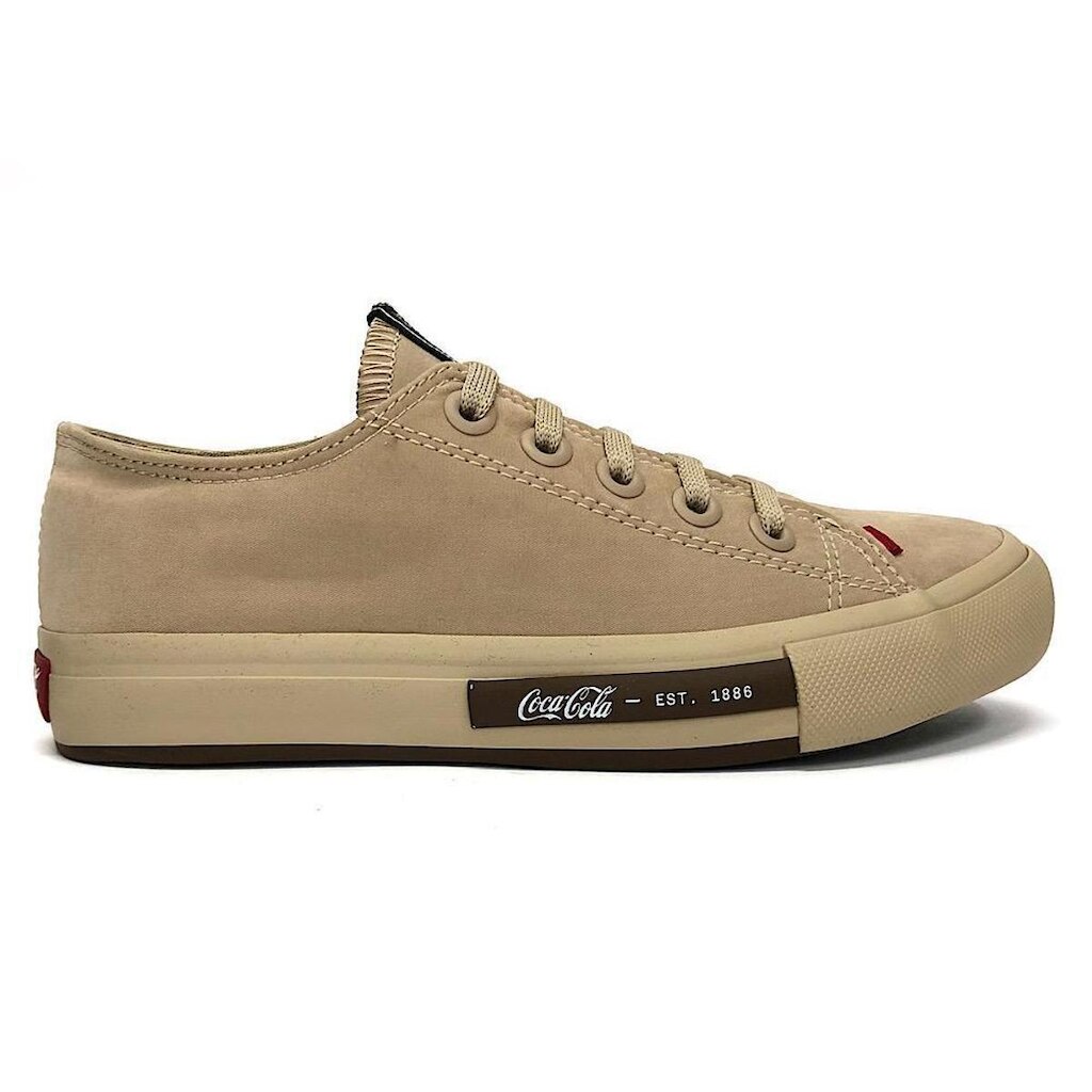 Tênis Coca Cola Daytona Suede CC2255 Caqui