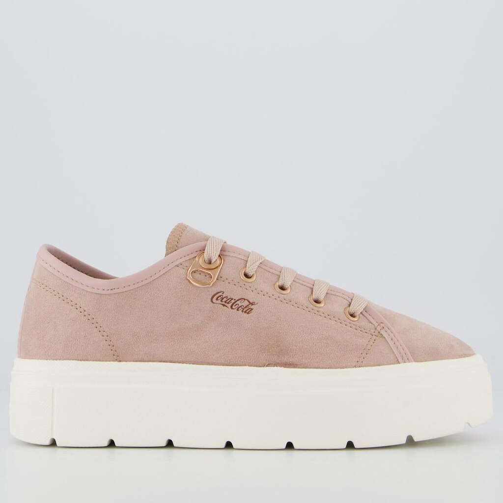 Tênis Coca Cola Harmony Class Suede Feminino