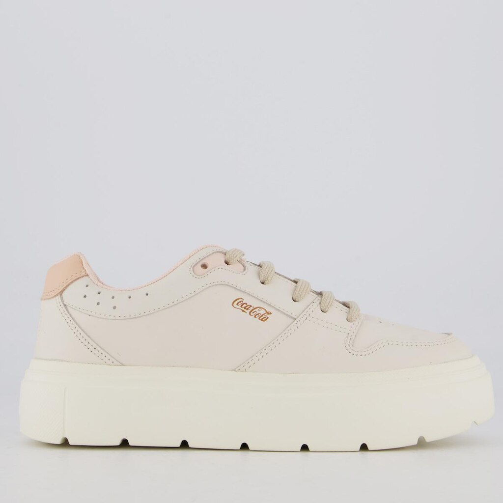 Tênis Coca Cola Harmony Feminino Off White