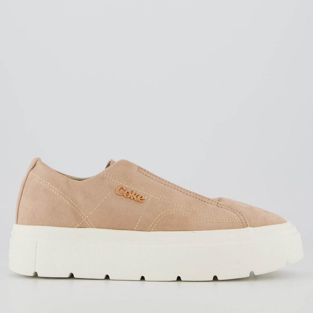 Tênis Coca Cola Harmony Way Suede Feminino