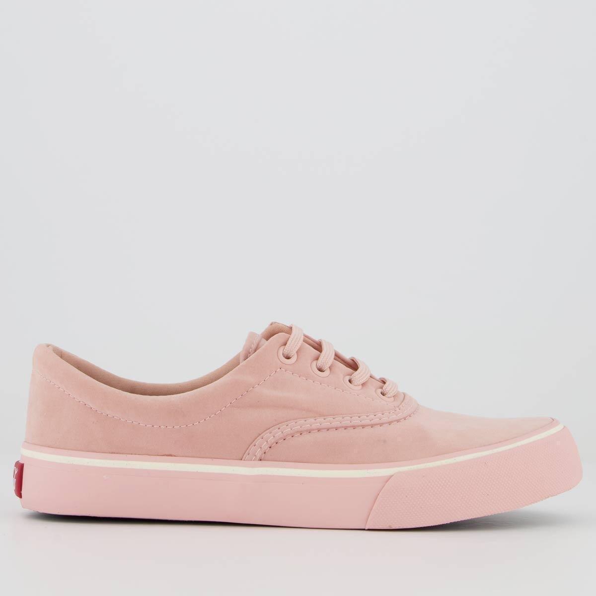Tênis Coca Cola Kick Soft Suede Feminino Rosa - Rosa | Netshoes