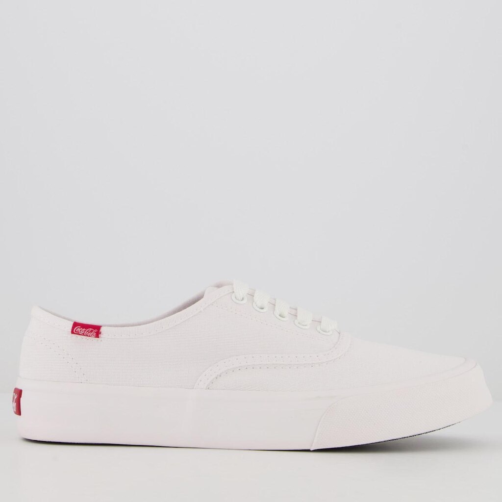 Tênis Coca Cola Kick Summer All White
