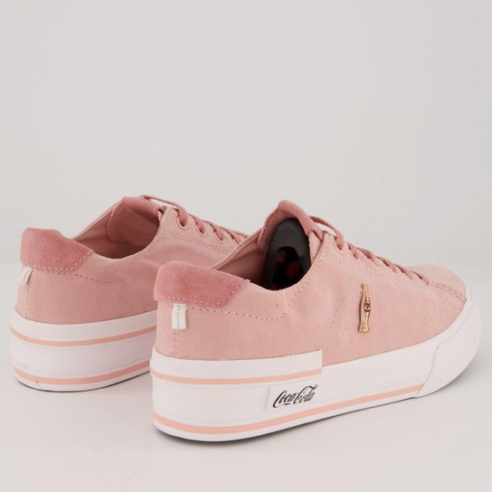 TENIS COCA COLA LEBLON SUEDE FEMININO