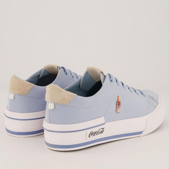 Cola Shoes Tenis Coca Cola Azul Claro Tenis Coca Cola Azul Claro