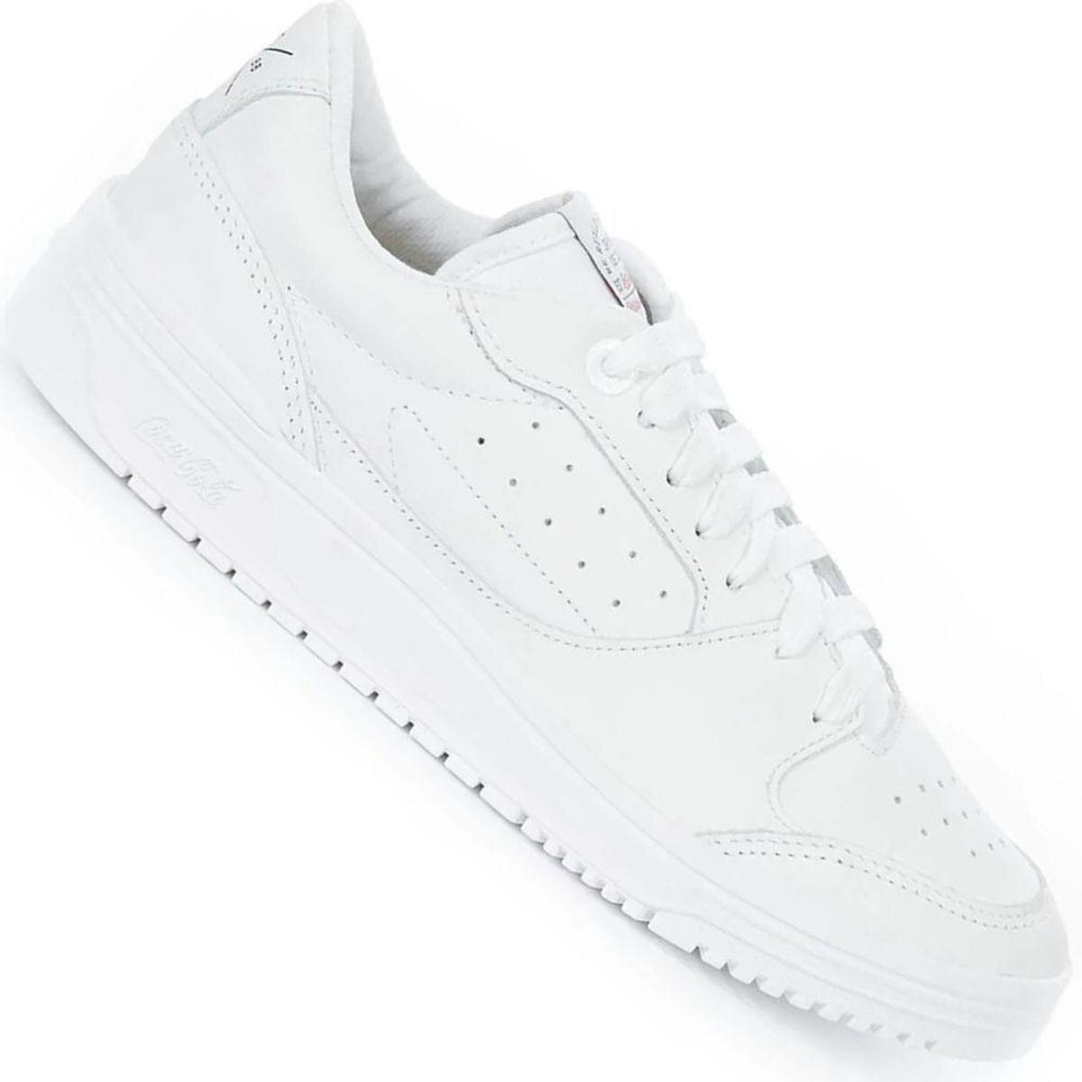 Tenis Coca Cola March Limited Leather Cc2242 Masculino - Branco | Netshoes