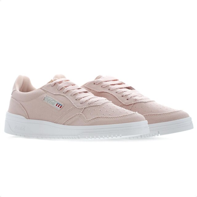 Tênis Coca Cola March Twill Rosa - Feminino - Rosa | Netshoes