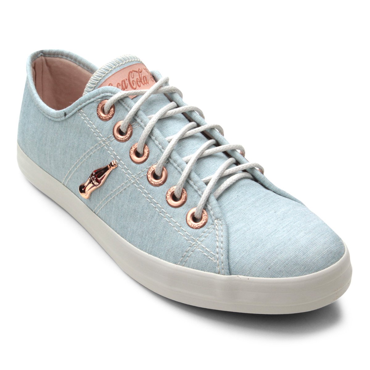 tenis da coca cola feminino azul