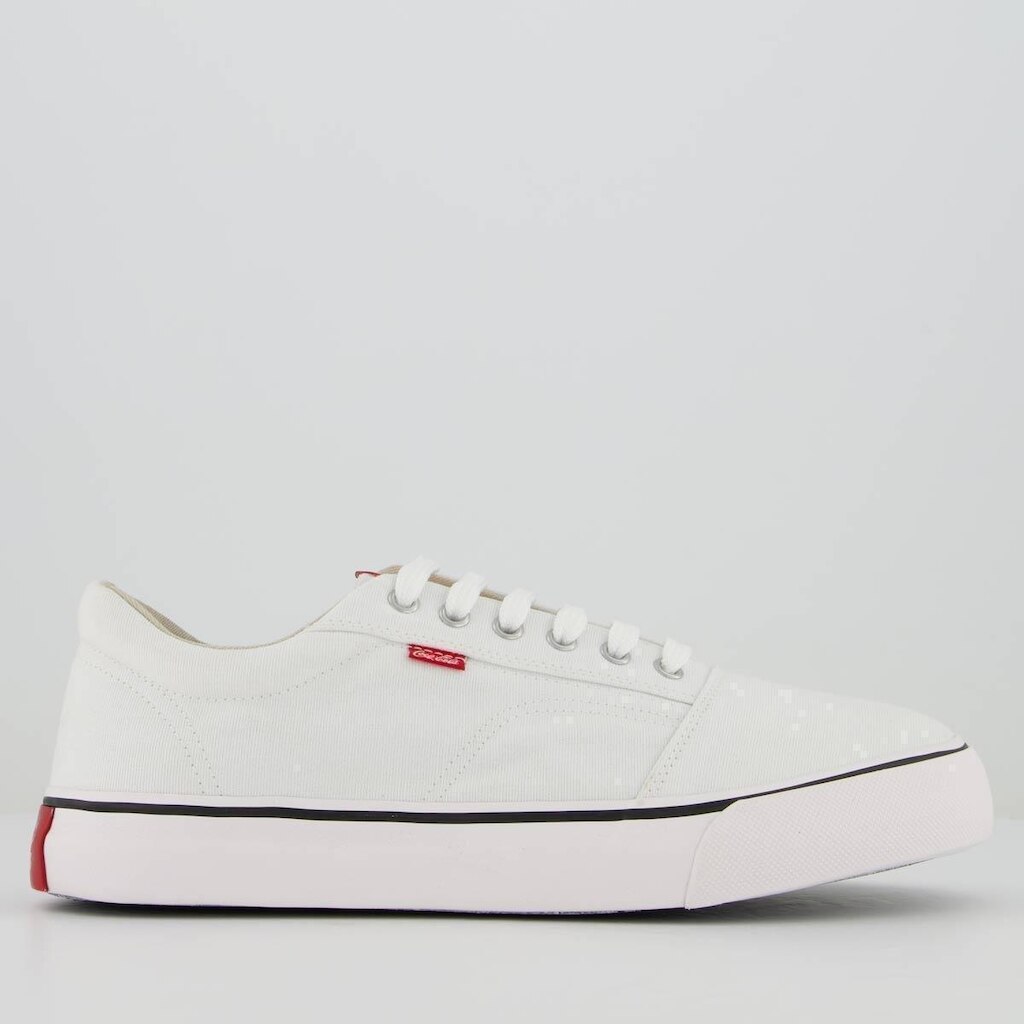 Tênis Coca Cola Surplay Canvas Branco