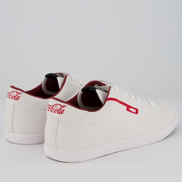 Tênis Coca Cola Winner Branco - Branco | Netshoes