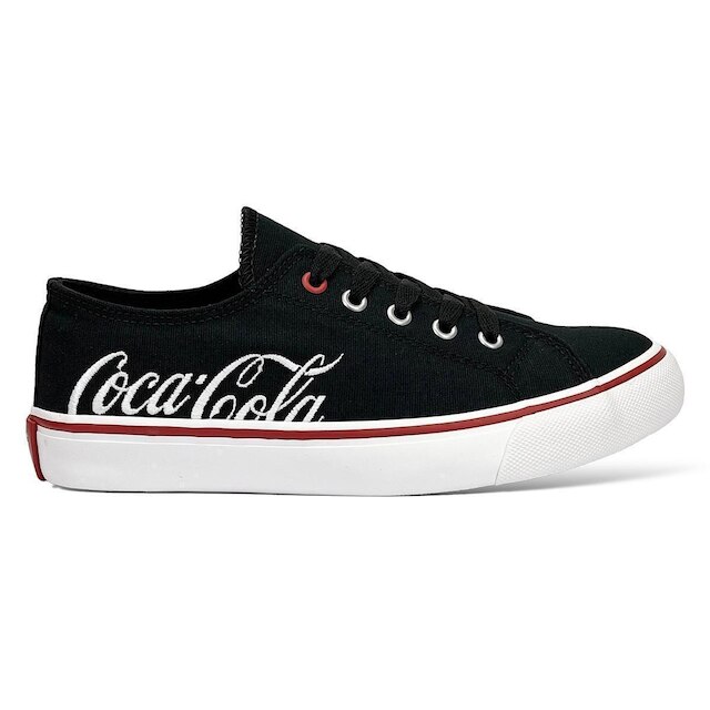 Tênis Coca Cola Wooster Canvas CC2452 Preto