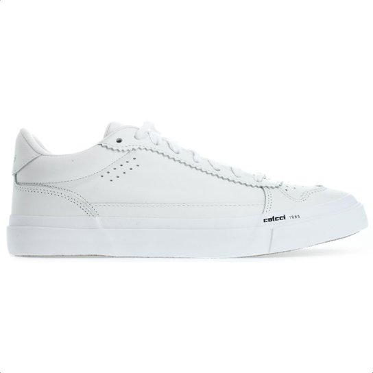 Tênis Colcci 001 Leather Branco - Feminino - Branco Menor preço em Tênis Colcci 001 Leather Branco - Feminino - Branco
